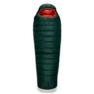 Śpiwory - Zimowy śpiwór puchowy Rab Ascent 1100 pine 200 (long) lewy - miniaturka - grafika 1