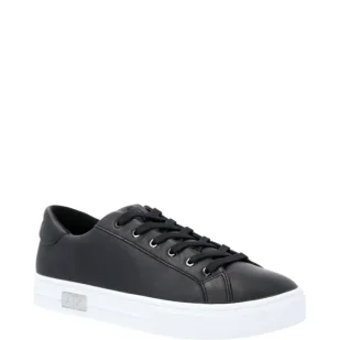 Armani Exchange Skórzane trampki - Trampki damskie - miniaturka - grafika 1