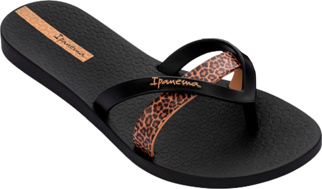Ipanema Klapki japonki damskie Ipanema Kirei Chic czarno-beżowe 83673-BN982 38