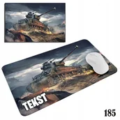 Podkładki pod mysz - PODKŁADKA POD MYSZKĘ MYSZ WZORY DO WYBORU - WOJSKO CZOŁG TANK 29x36cm - miniaturka - grafika 1