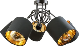 Lampa sufitowa Orno VIGO lampa wisząca, moc max. 5x60W, E27, czarna - Lampy sufitowe - miniaturka - grafika 1