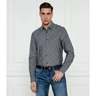 GUESS Koszula Slim Fit - Koszule męskie - miniaturka - grafika 1