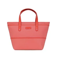 Torebki damskie - Hexagona Paris Cabas Femme-Collection Serena-Marine-en Syntetyczny-Noszony na małą torebkę na ramię, 33,5 x wys. : 20,5 x gł. : 11,5 cm, Koral - miniaturka - grafika 1