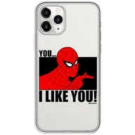 Etui i futerały do telefonów - ERT GROUP etui na telefon Iphone 11 PRO MAX, case oryginalny i oficjalnie licencjonowany przez Marvel, wzór Spider Man 034, optymalnie dopasowane, plecki z TPU częściowo przeźroczyste - miniaturka - grafika 1