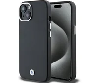 Etui i futerały do telefonów - BMW BMHMP15M23PUFWK iPhone 15 Plus / 14 Plus 6.7"czarny/black Signature Wrapped Metal MagSafe - miniaturka - grafika 1