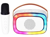 Power audio - Trevi XR 8A01 MINI PARTY Biały 10 W - miniaturka - grafika 1