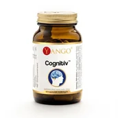 Witaminy i minerały - Suplement diety, YANGO Cognitiv, na pracę mózgu i koncentrację 60 kapsułek - miniaturka - grafika 1