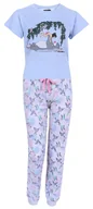 Piżamy damskie - Niebiesko-szara piżama Księga Dżungli DISNEY XS - miniaturka - grafika 1