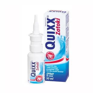 Quixx zatoki spray d/nosa 30 ml - Przeziębienie i grypa - miniaturka - grafika 1