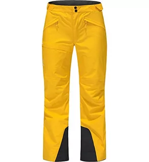 Spodnie damskie - Haglöfs Damskie spodnie w kształcie Lumi, dynia żółta (Pumpkin YEL), XL - grafika 1