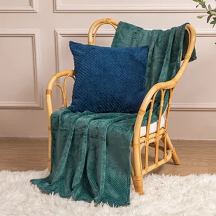 Koc 70 x 150 Pluszowy Mikrofibra Willy Butelkowy - Koce - miniaturka - grafika 8