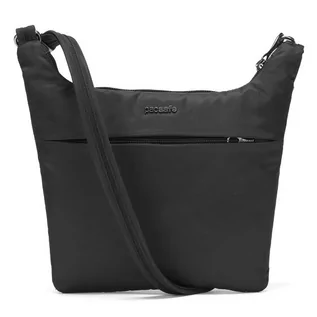 Torebki damskie - Pacsafe Cruise Torba z paskiem na ramie RFID 28 cm black - grafika 1