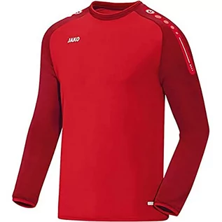 Bluzy męskie - JAKO JAKO Męska bluza Sweat Champ Sweat Champ czerwony czerwony/ciemnoczerwony 164 8817 - grafika 1