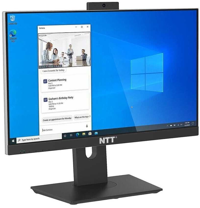 Komputer NTT System Komputer NTT All-in-One 23,8\'\' - i3 14100, 16GB RAM, 1TB SSD, WIFI, W11 Home
