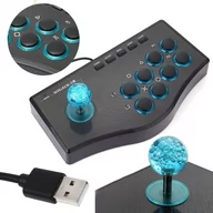 Kontrolery do Playstation - KONTROLER JOYSTICK ARCADE STICK PC PS3 PLAYSTATION - miniaturka - grafika 1