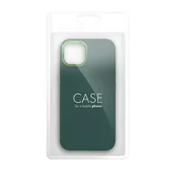 Etui i futerały do telefonów - Etui obudowa ochronna futerał FRAME do iPhone 15 Pro zielony - miniaturka - grafika 1