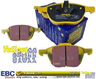 Przednie klocki YellowStuff + NACINANE tarcze hamulcowe 300mm EBC seria USR Ford Kuga FWD 2013-2019 - Tarcze hamulcowe - miniaturka - grafika 6