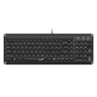 Genius Slimstar Q200, CZ/SK (31310020403) Czarna - Klawiatury - miniaturka - grafika 1