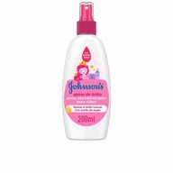 Kosmetyki kąpielowe dla dzieci - Johnsons baby shiny drops odżywka do włosów dla dzieci spray 200 ml - miniaturka - grafika 1