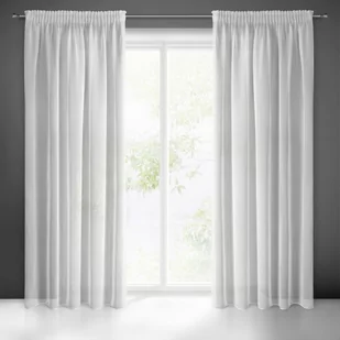 Firana Eurofirany Design91 Angela Bia 140 x 270 - Firany - miniaturka - grafika 1