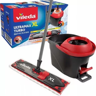 Mop obrotowy Vileda Ultramax TURBO XL - Miotły, szufle, mopy - miniaturka - grafika 1