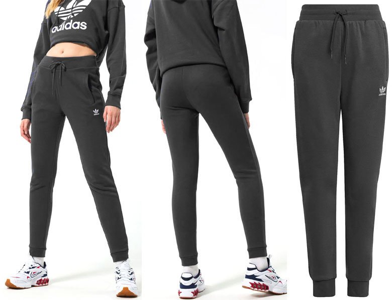 SPODNIE DAMSKIE ADIDAS ORIGINALS CZARNE JOGGERSY S