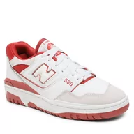 Półbuty męskie - Sneakersy New Balance BB550STF Biały - miniaturka - grafika 1