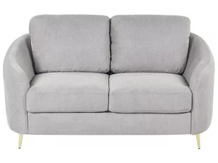 Sofa 2-osobowa szara TROSA - Sofy i kanapy - miniaturka - grafika 1