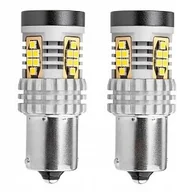 Żarówki samochodowe - ŻARÓWKA LED CANBUS BA15S P21W R10W R5W White Amio - miniaturka - grafika 1