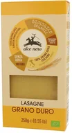 Kuchnie świata - ALCE NERO (włoskie produkty) MAKARON (SEMOLINOWY) LASAGNE BIO 250 g - ALCE NERO BP-8009004812628 - miniaturka - grafika 1