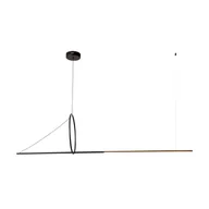 Lampy sufitowe - Podłużna lampa wisząca, neutralny LED o mocy 12W K-8188 z serii MONA - miniaturka - grafika 1