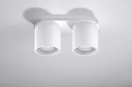 Lampy sufitowe - Sollux Lighting Plafon ORBIS 2 biały - miniaturka - grafika 1