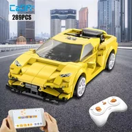 Klocki - KLOCKI AUTO SPORTOWE ZDALNIE STEROWANE ZESTAW PREZENT DLA DZIECI 6+ ZABAWKA - miniaturka - grafika 1
