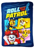 Koce i narzuty dla dzieci - Miękki kocyk Psi Patrol Roll with the Patrol 100 x 140 cm - miniaturka - grafika 1