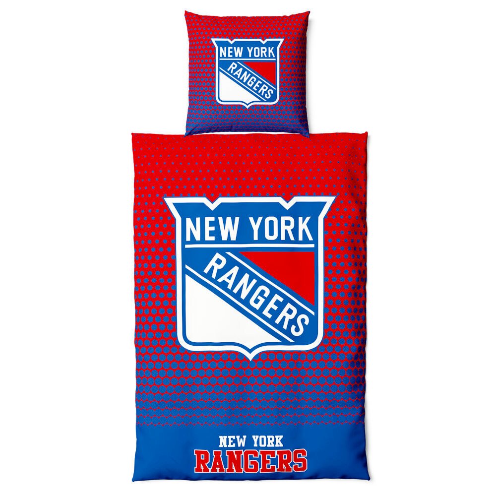 Pościel Fosho DOTS New York Rangers 135x200 + 80x80cm