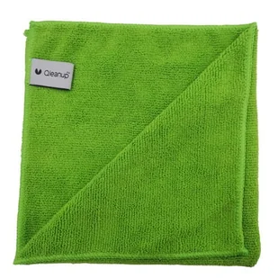 Ściereczka z mikrofibry OPTI zielona 40 x 40 10szt. QLEANUP - Ściereczki, gąbki, czyściki - miniaturka - grafika 1