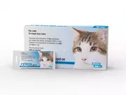 Artykuły przeciw pasożytom - Bioveta Fipron 50mg - krople dla kotów na pchły i kleszcze - miniaturka - grafika 1