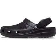 Klapki i japonki męskie - Crocs Yukon Vista II Clog 207689-0DD, męskie klapki, czarne, EU, Black Slate Grey, 42/43 EU - miniaturka - grafika 1