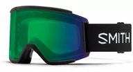 Gogle narciarskie - SMITH SQUAD XL Black ChromaPop Everyday Green Mirror + ChromaPop Storm Rose Flash 2023 - miniaturka - grafika 1