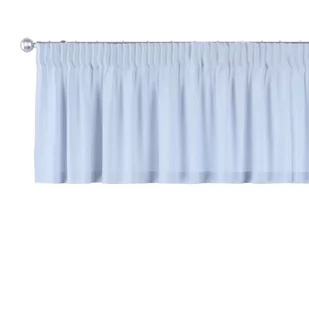Dekoria Lambrekin na taśmie marszczącej pastelowy niebieski 130 × 40 cm Loneta 393-133-35 - Zasłony - miniaturka - grafika 1