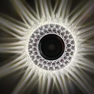 Taśmy LED - Oprawa sufitowa halogenowa szklana+TAŚMA LED GU10 - miniaturka - grafika 1