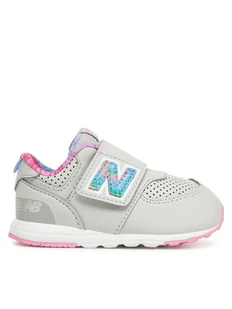 New Balance Sneakersy NW574KL Szary - Buty dla dziewczynek - miniaturka - grafika 1