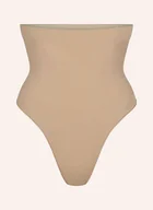 Majtki damskie - Skims Stringi Modelujące Seamless Sculpt beige - miniaturka - grafika 1
