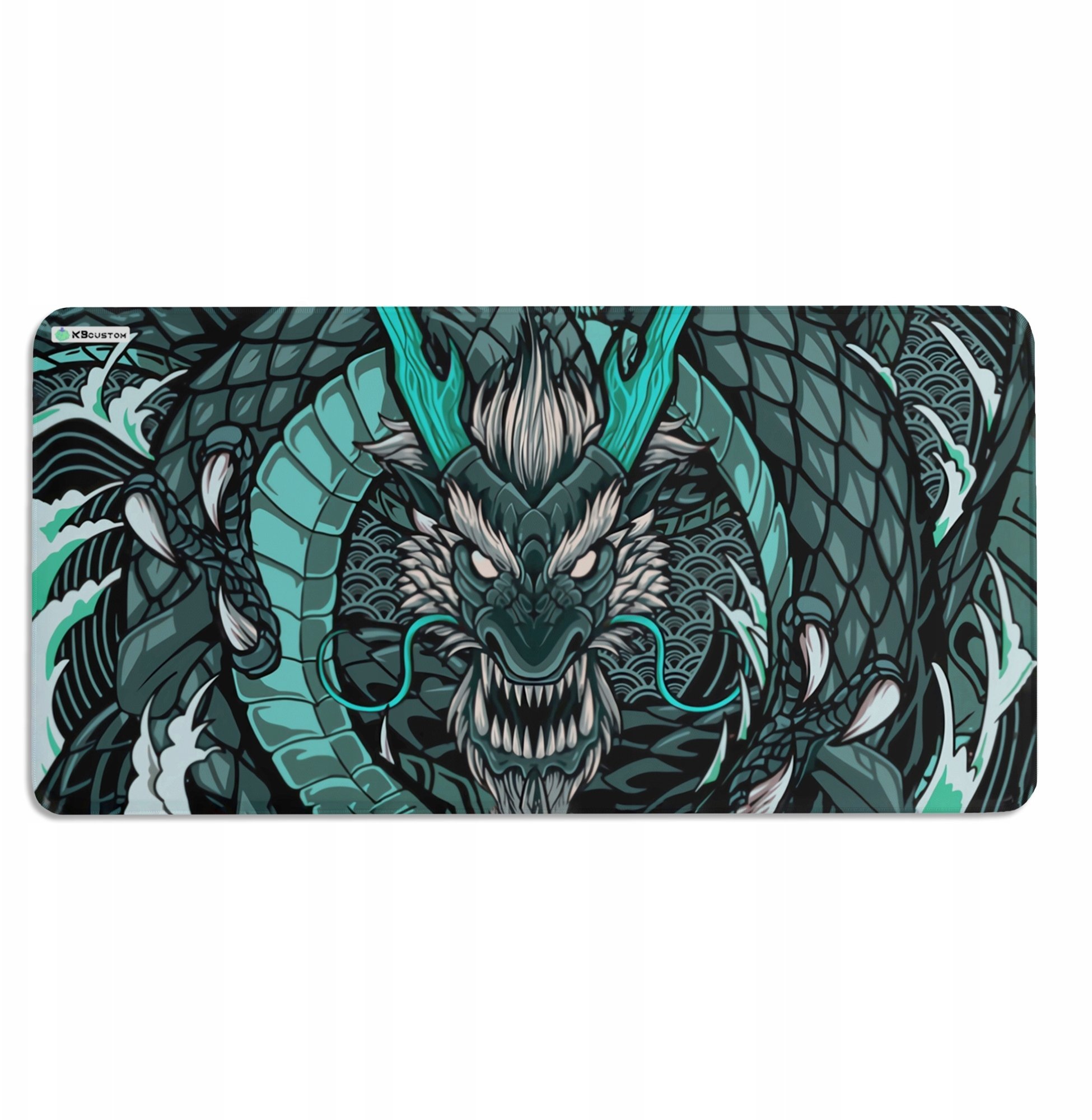 Podkładka KBcustom DUŻA PODKŁADKA MATA POD MYSZKĘ MYSZ 100x50 XXXL KBcustom Biurko Dragon 49