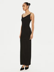ONLY Sukienka wieczorowa Clara 15333665 Czarny Slim Fit - Sukienki - miniaturka - grafika 1