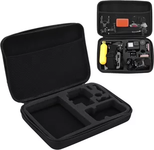 WALIZKA ETUI FUTERAŁ EVA CASE DO KAMER GOPRO HERO 12 11 10 9 8 7 6 5 4 XXL - Paski, szelki, uprzęże foto - miniaturka - grafika 1