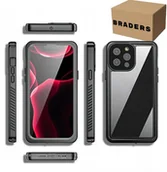 Etui i futerały do telefonów - Wodoodporne etui IP68 czarne do Apple iPhone 16e - pancerna ochrona - miniaturka - grafika 1