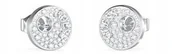 Kolczyki - Kolczyki Guess srebrne kryształki NA PREZENT JUBE05225JW-RH - miniaturka - grafika 1