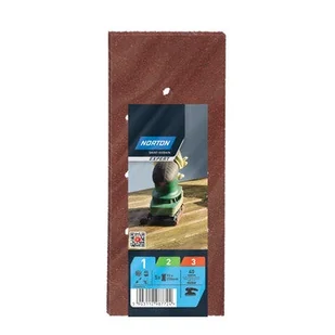 Papier ścierny 93x230 mm 8 otworów P40, 5 szt. - Materiały ścierne - miniaturka - grafika 1