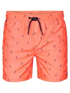 Kąpielówki męskie - Petrol Industries Szorty kąpielowe w kolorze pomarańczowym - miniaturka - grafika 1